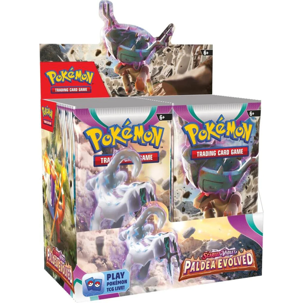 Pokémon TCG Paldea Evolved Booster Box English