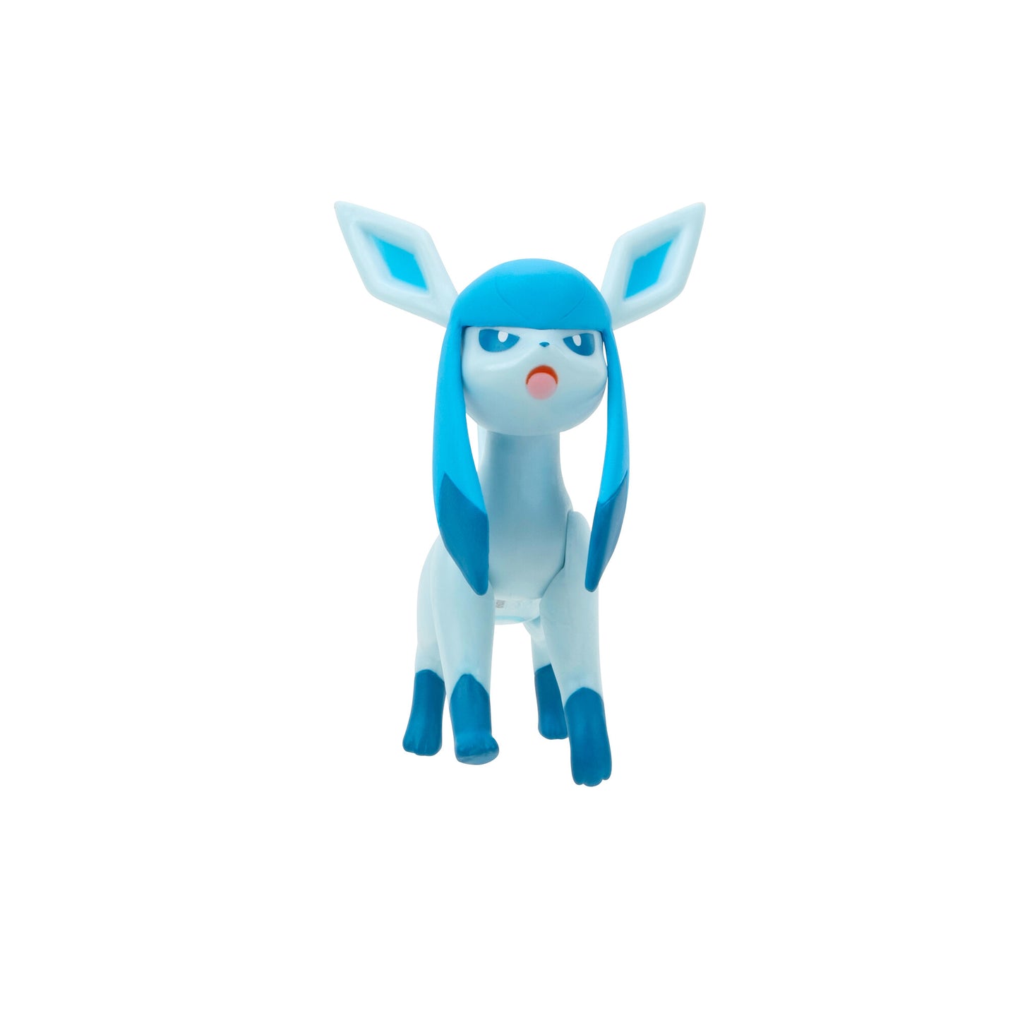 Pokémon Glaceon Battle Figure Pack – Ice Type Pokémon Figure (3")