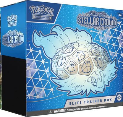 Pokémon TCG Scarlet & Violet 7 Stellar Crown Elite Trainer Box