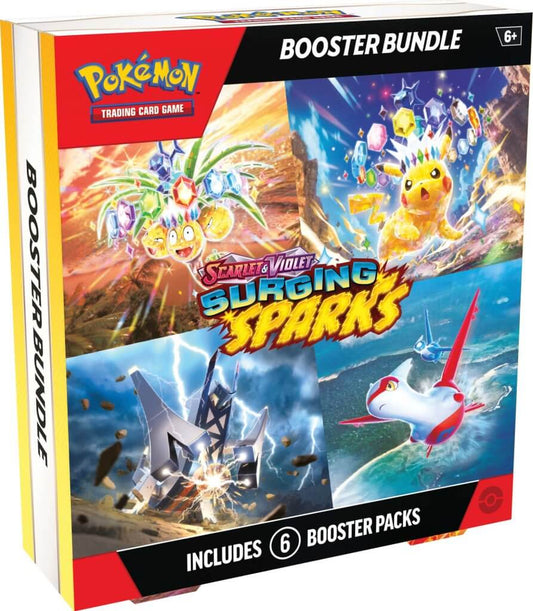 Pokémon TCG Scarlet & Violet 8 Surging Sparks Booster Bundle