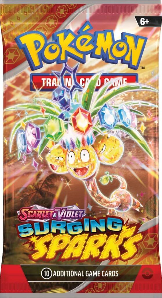 Pokmon TCG Scarlet & Violet 8 Surging Sparks Booster Pack Obsession Gaming Pokmon TCG Scarlet & Violet 8 Surging Sparks Booster Pack Obsession Gaming