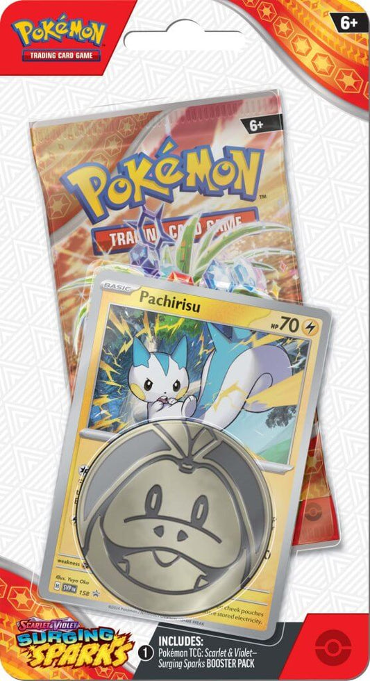 Pokémon TCG Scarlet & Violet 8 Surging Sparks Checklane Blister