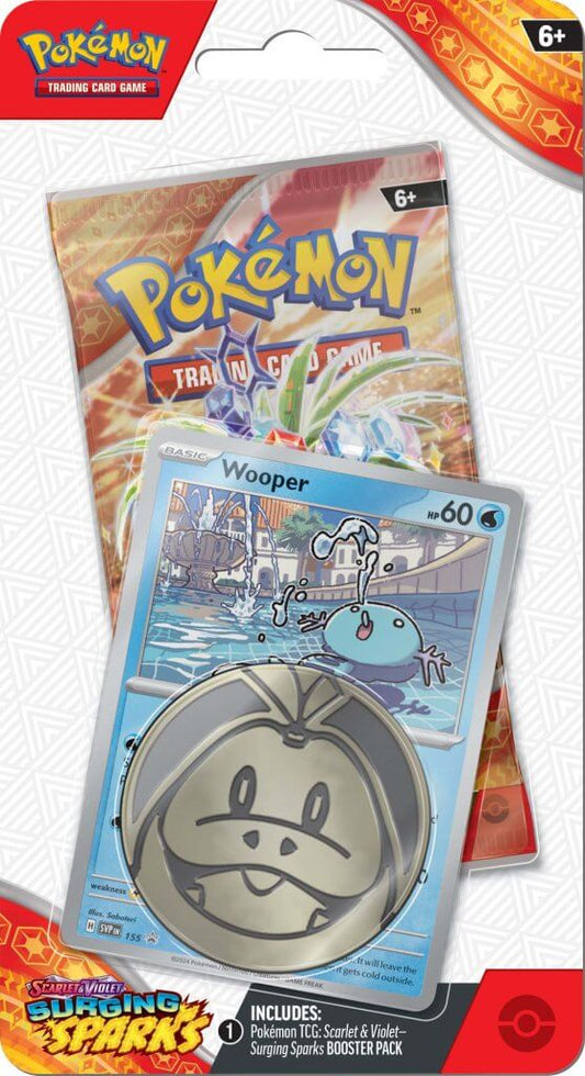 Pokémon TCG Scarlet & Violet 8 Surging Sparks Checklane Blister