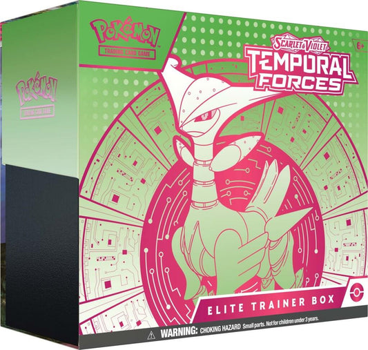 Pokémon TCG Temporal Forces Elite Trainer Box Iron Leaves