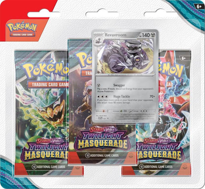 Pokémon TCG Twilight Masquerade 3-Pack Blister