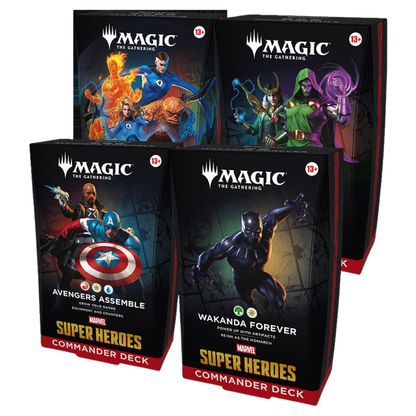 Magic Marvel Super Heroes - Commander Deck - The Fantastic Four