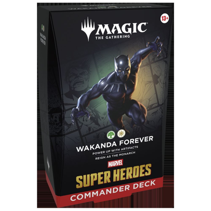 Magic Marvel Super Heroes - Commander Deck - Wakanda Forever