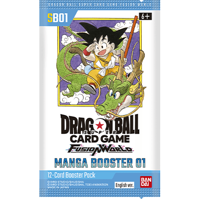 Dragon Ball Super Card Game - Fusion World - Manga Booster Pack - SB01