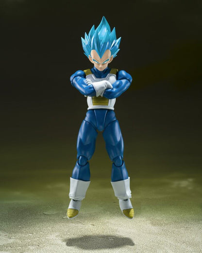 S.H.FIGUARTS Dragonball Super - Super Saiyan God Vegeta - Unwavering Saiyan Pride