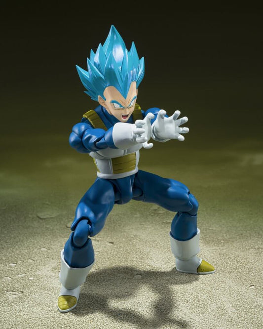 S.H.FIGUARTS Dragonball Super - Super Saiyan God Vegeta - Unwavering Saiyan Pride