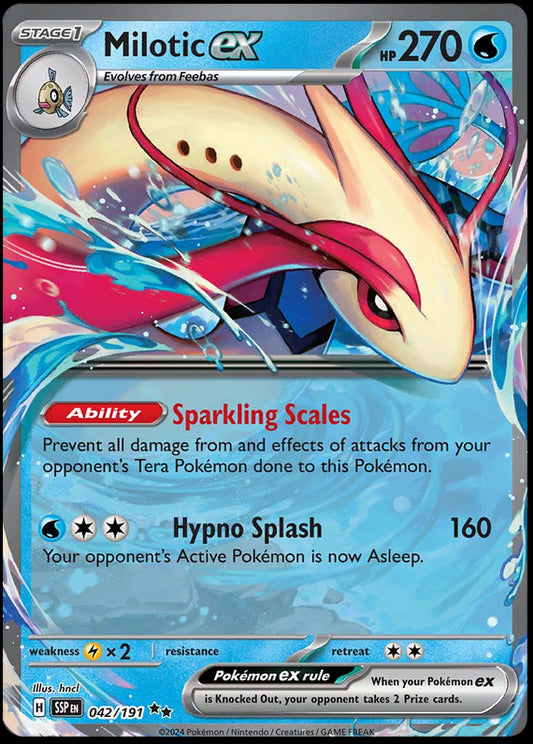 Image of Milotic ex Surging Sparks (SSP) #042