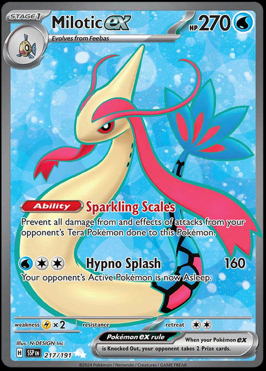 Image of Milotic ex Surging Sparks (SSP) #217