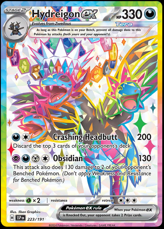 Image of Hydreigon ex Surging Sparks (SSP) #223