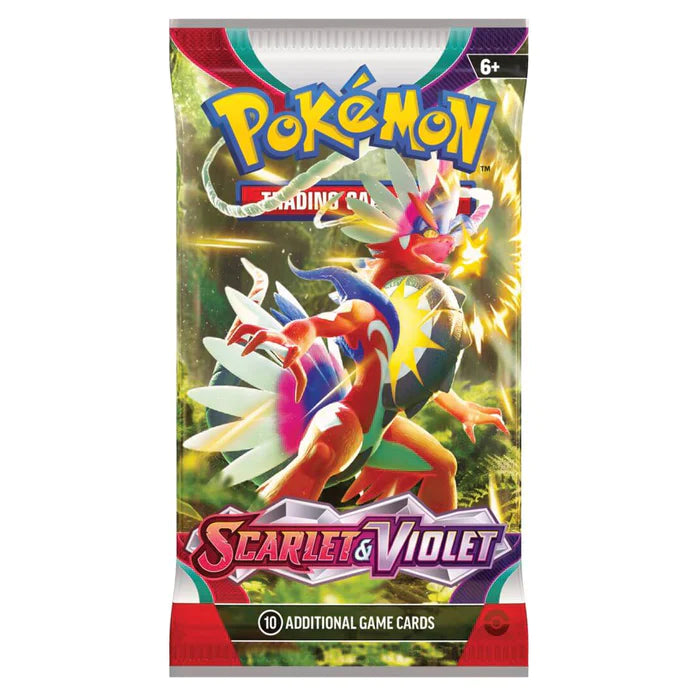Pokmon TCG Scarlet & Violet Booster Pack English Obsession Gaming Pokmon TCG Scarlet & Violet Booster Pack English Obsession Gaming