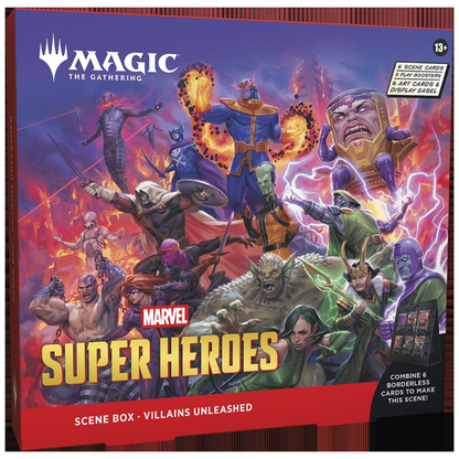 Magic Marvel Super Heroes - Scene Box - Villains Unleashed