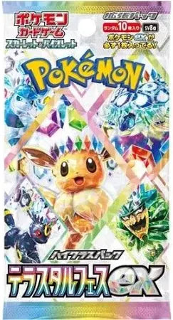 Pokémon TCG Japanese - Terastal Festival EX Booster Box - Sv8a