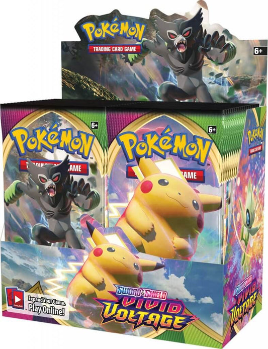 Pokémon TCG Sword and Shield- Vivid Voltage Booster Box