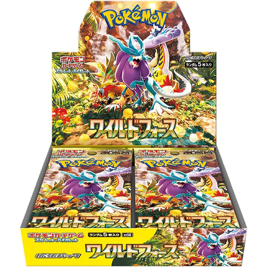 Pokémon TCG Wild Force SV5K Booster Box Japanese