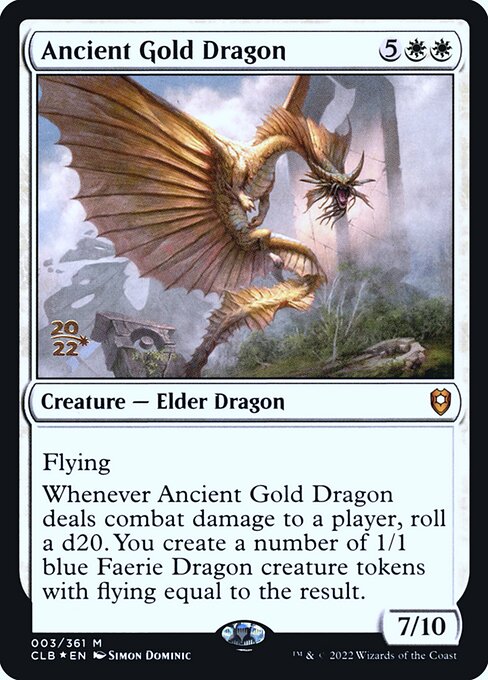 Ancient Gold Dragon — artwork