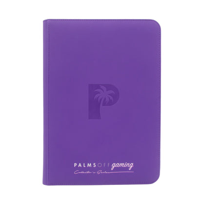 Palms Off Gaming - Collector's Series 9 Pocket Zip Trading Card Binder