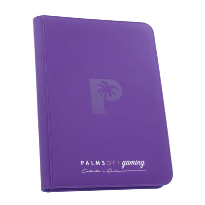 Palms Off Gaming - Collector's Series 9 Pocket Zip Trading Card Binder