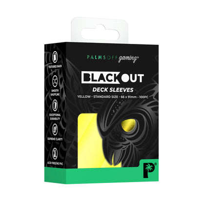 Blackout Deck Sleeves - Standard Size
