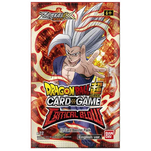 Dragon Ball Super Card Game Zenkai 05 Critical Blow Booster Box