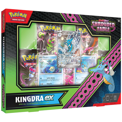 Pokémon TCG Scarlet & Violet 6.5 Shrouded Fable Kingdra Collection Box