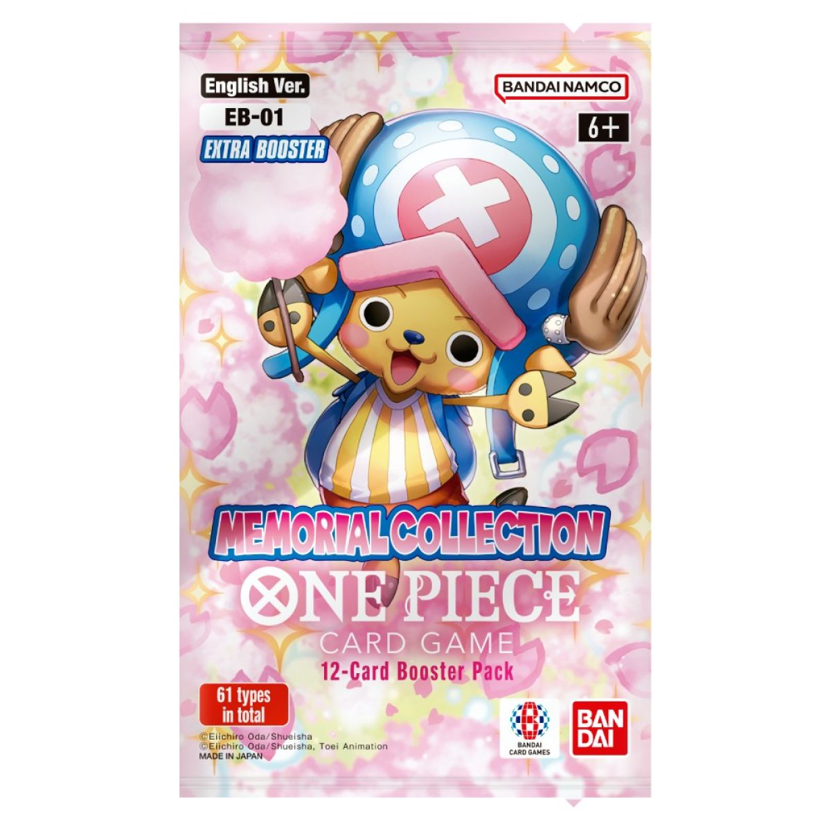 One Piece Card Game Memorial Collection Extra Booster Box - EB-01