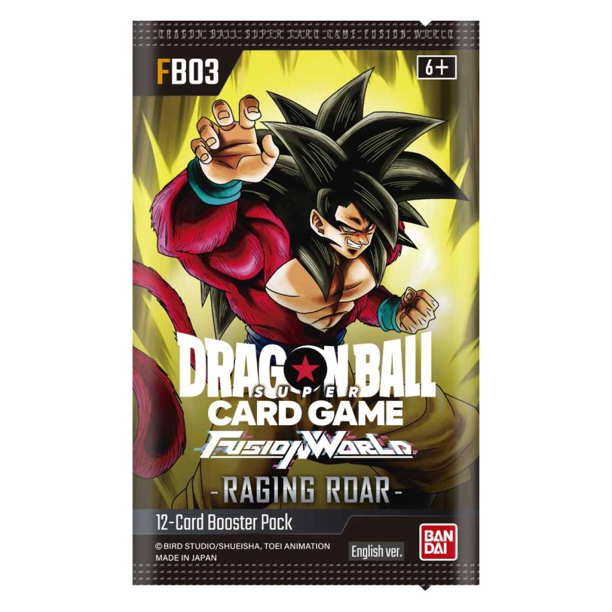 Dragon Ball Super - Fusion World - Raging Roar - Booster Pack FB03