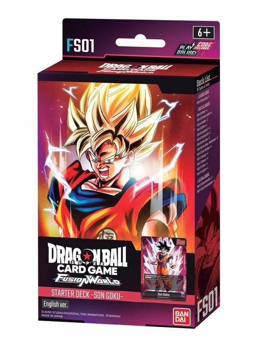 Dragon Ball Super Card Game Fusion World Starter Deck Son Goku FS01