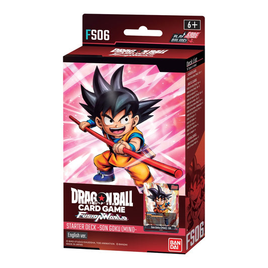 Dragon Ball Super Card Game: Fusion World – Starter Deck - Son Goku Mini - FS06