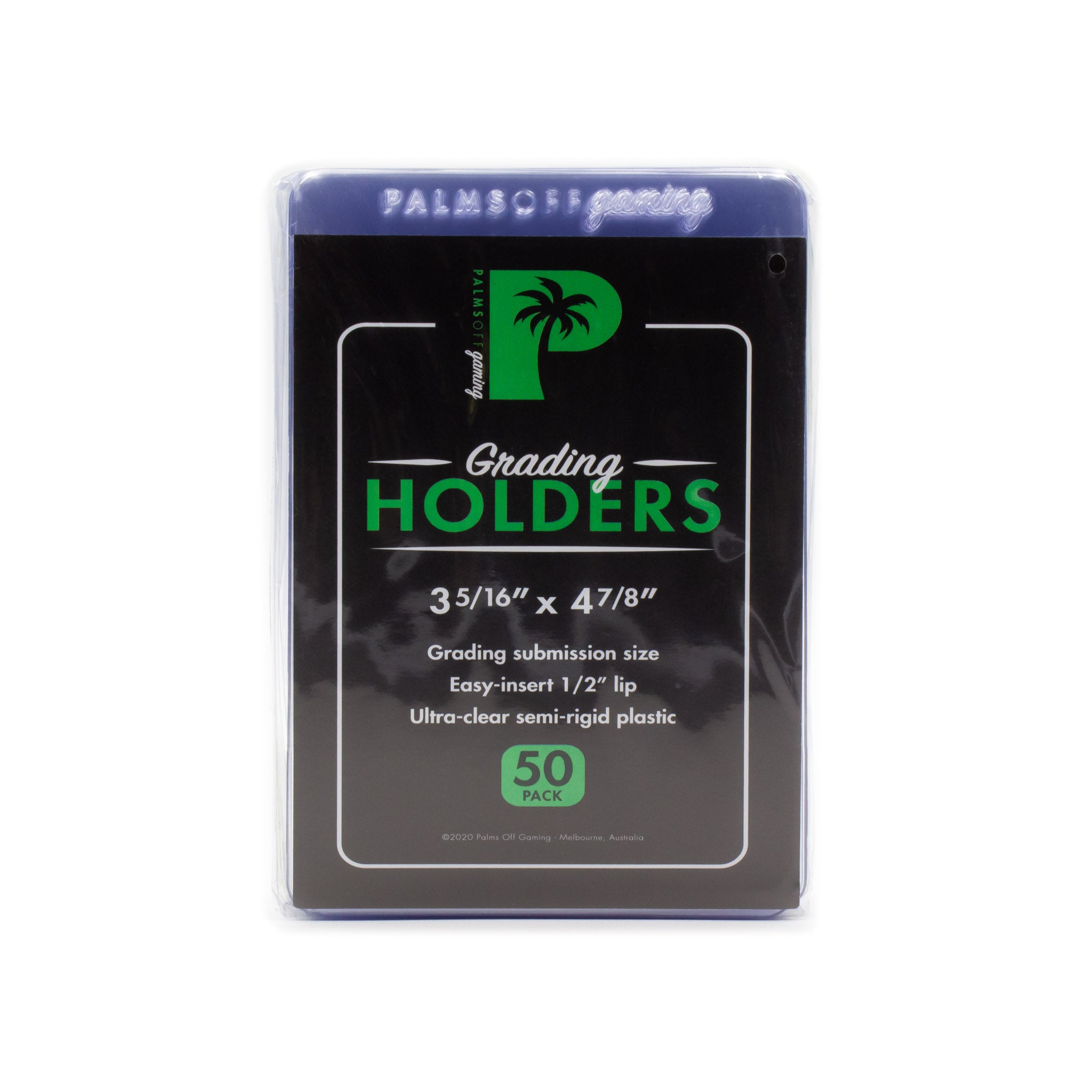 Palms Off Grading Holders Semi-Rigid - 50pc - POG_GH_SRIGID