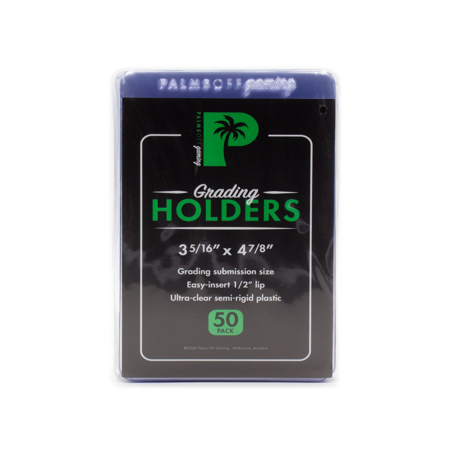 Palms Off Gaming - Grading Holders - Semi Rigid - 50 Pack