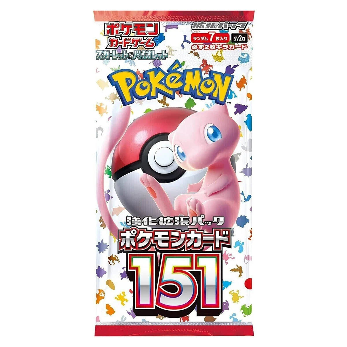 Pokémon TCG 151 SV2A Booster Pack Japanese