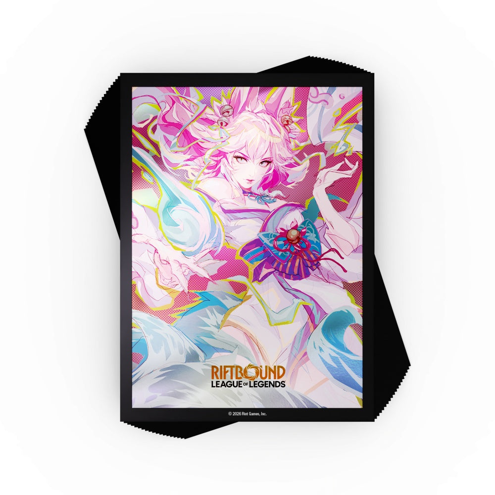 Riftbound: League of Legends TCG  Sleeves  Spiritforged: Spirit Blossom Ahri