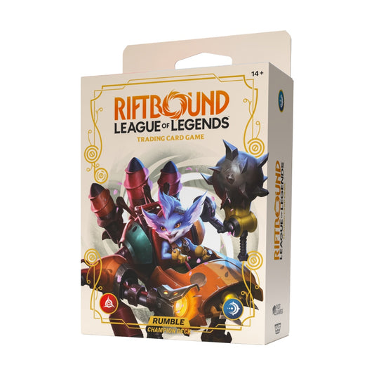 Riftbound: League of Legends TCG Champion Deck Spiritforged: Rumble