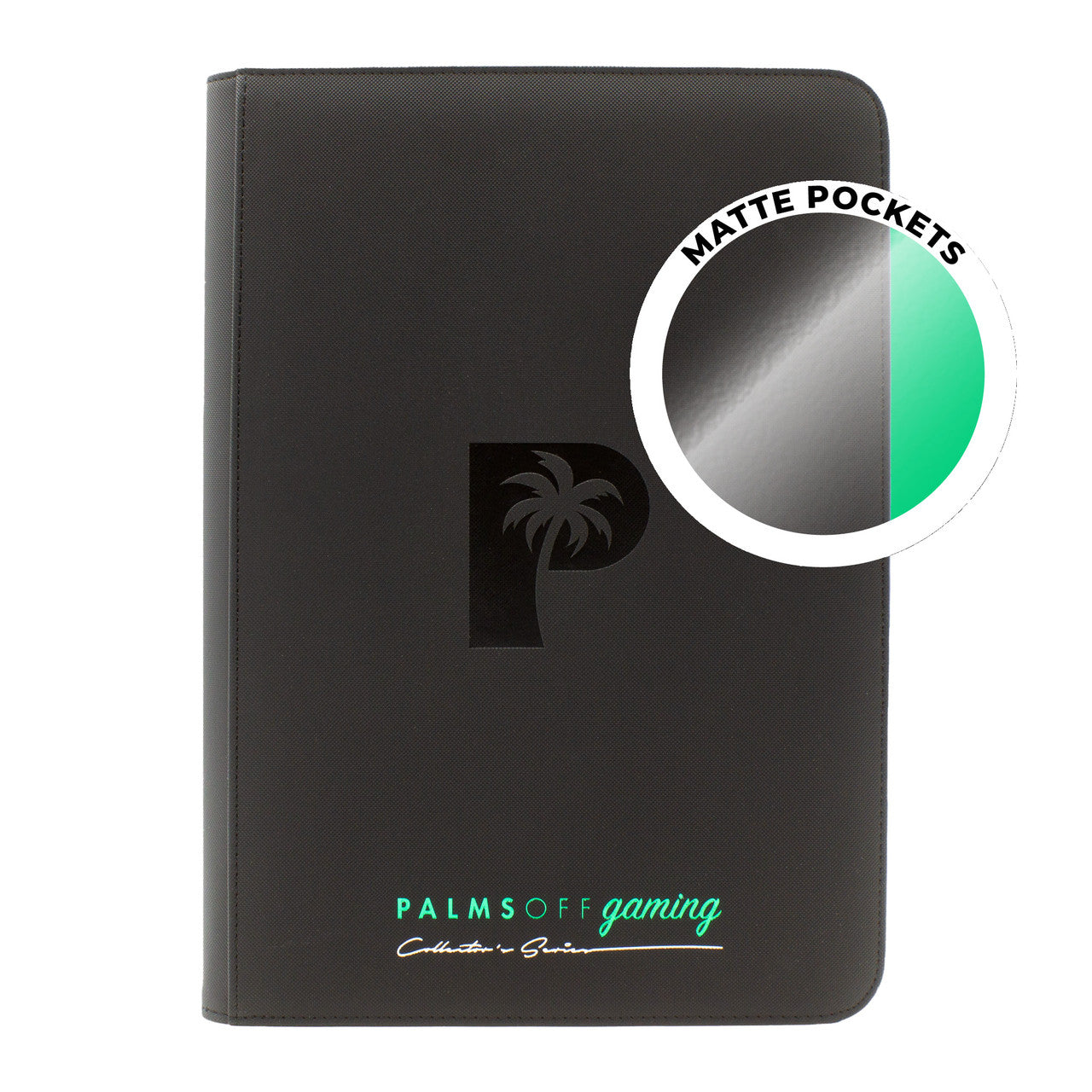 Palms Off Gaming Collector's Series Top Loader Zip Binder - Matte